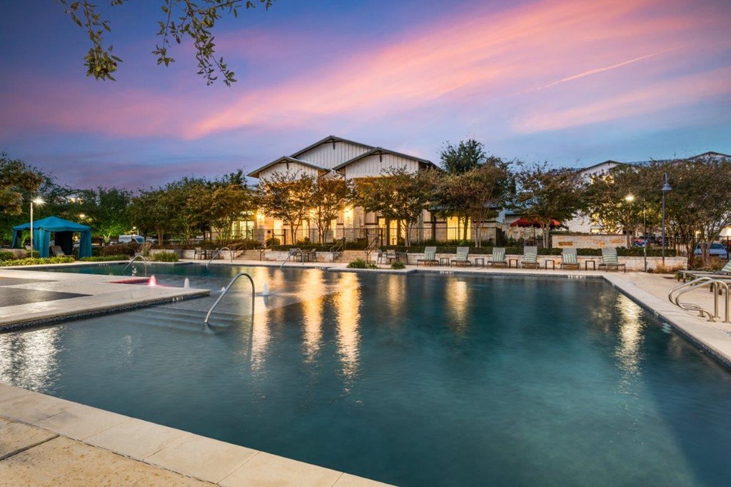 Landmark Conservancy Pool with Lounge Chairs