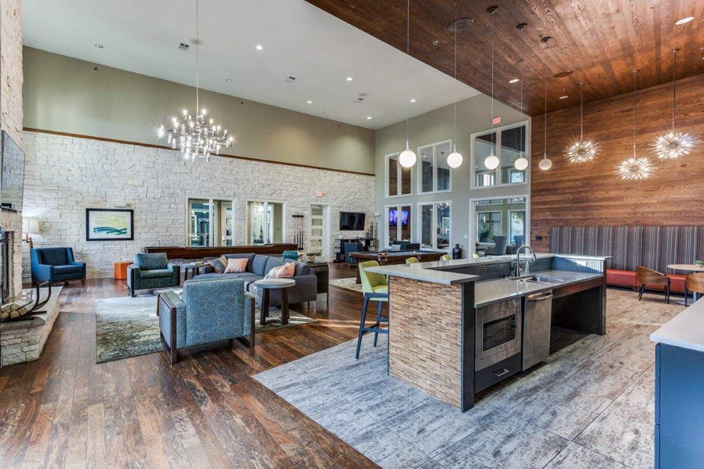 Landmark Conservancy Clubhouse Lounge with Kitchen