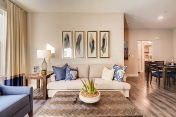 The Mercer Apartments Model Living Room The Mercer Apartments Model Living Room - Photo Gallery 5