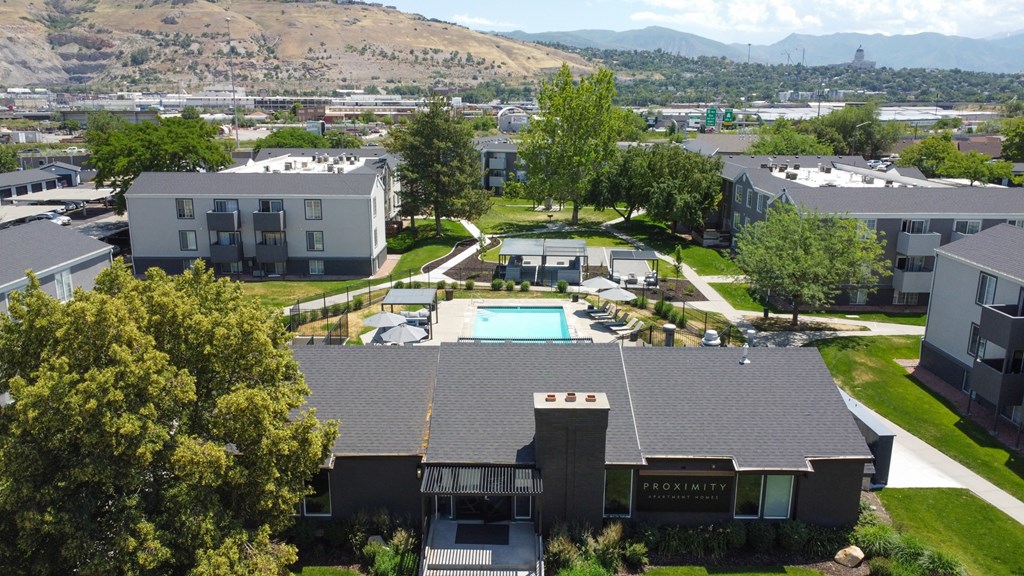 Proximity Apartment Homes aerial