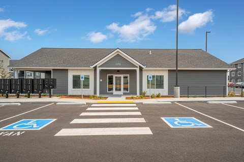 Clubhouse Exterior at Mill Creek, Washington, 99362