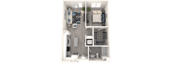 Park on First A1.2 3D floor plan