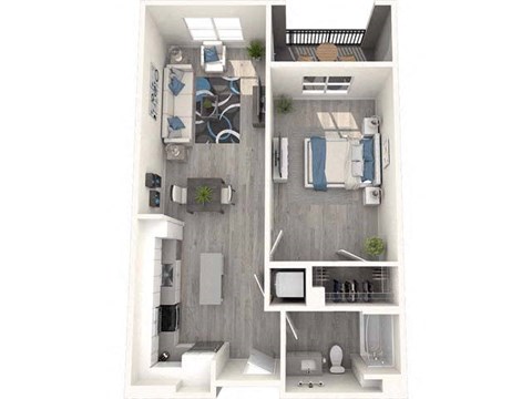 a 2103 sq ft floor plan  1 bedroom