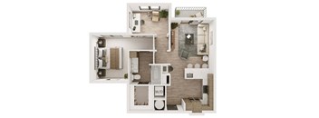 Lenox Cooper Floor Plan A1 Alt3
