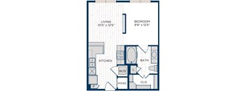 Aura Thirty2 Apartments A2 Floor Plan