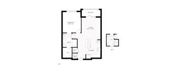 Aura 3Twenty Apartments A2 2D Floor Plan
