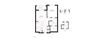 Aura 3Twenty Apartments A3 2D Floor Plan
