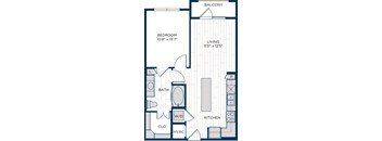 Aura Thirty2 Apartments A3 Floor Plan