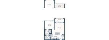 Aura Thirty2 Apartments A4.1 Floor Plan