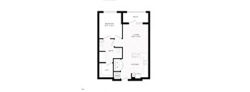 Aura 3Twenty Apartments A4.1 2D Floor Plan