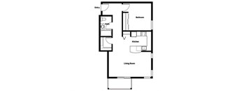 Collins Circle Apartments 2D Floor Plan - A5