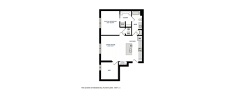 bedroom floor plan | luxury apartments in towson md | the southerly