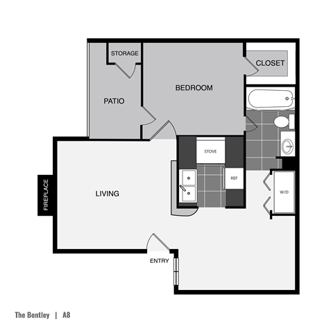 The Bentley A8 Floor Plan