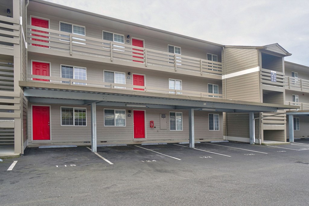 Parc East Apartments carports