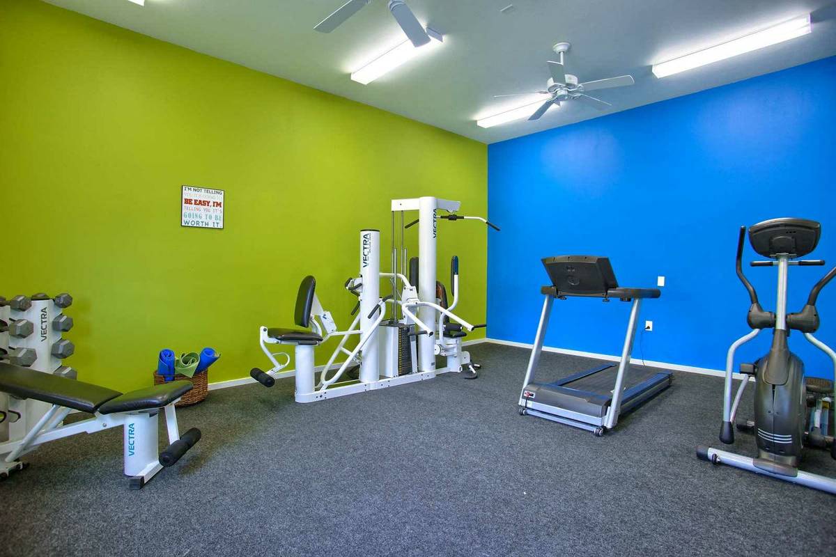 Creekview Crossing Apartments Fitness Center Equipment