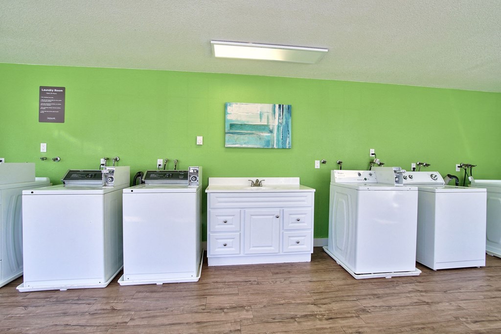 Parc East Apartments laundry room