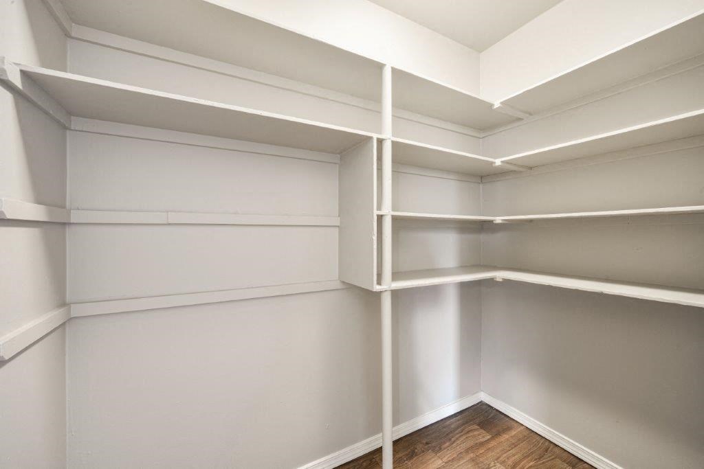 Beacon View Apartments Closet and Built In Shelves