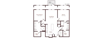 Alexan Pena Station Apartments in Denver, Colorado B3 Floor Plan