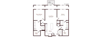 Alexan Pena Station Apartments in Denver, Colorado B3 Floor Plan