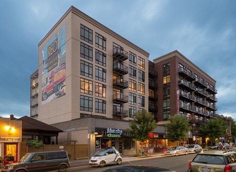 REO Flats Exterior Street View