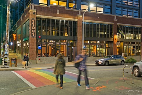 Sunset Electric and Brewery Exterior