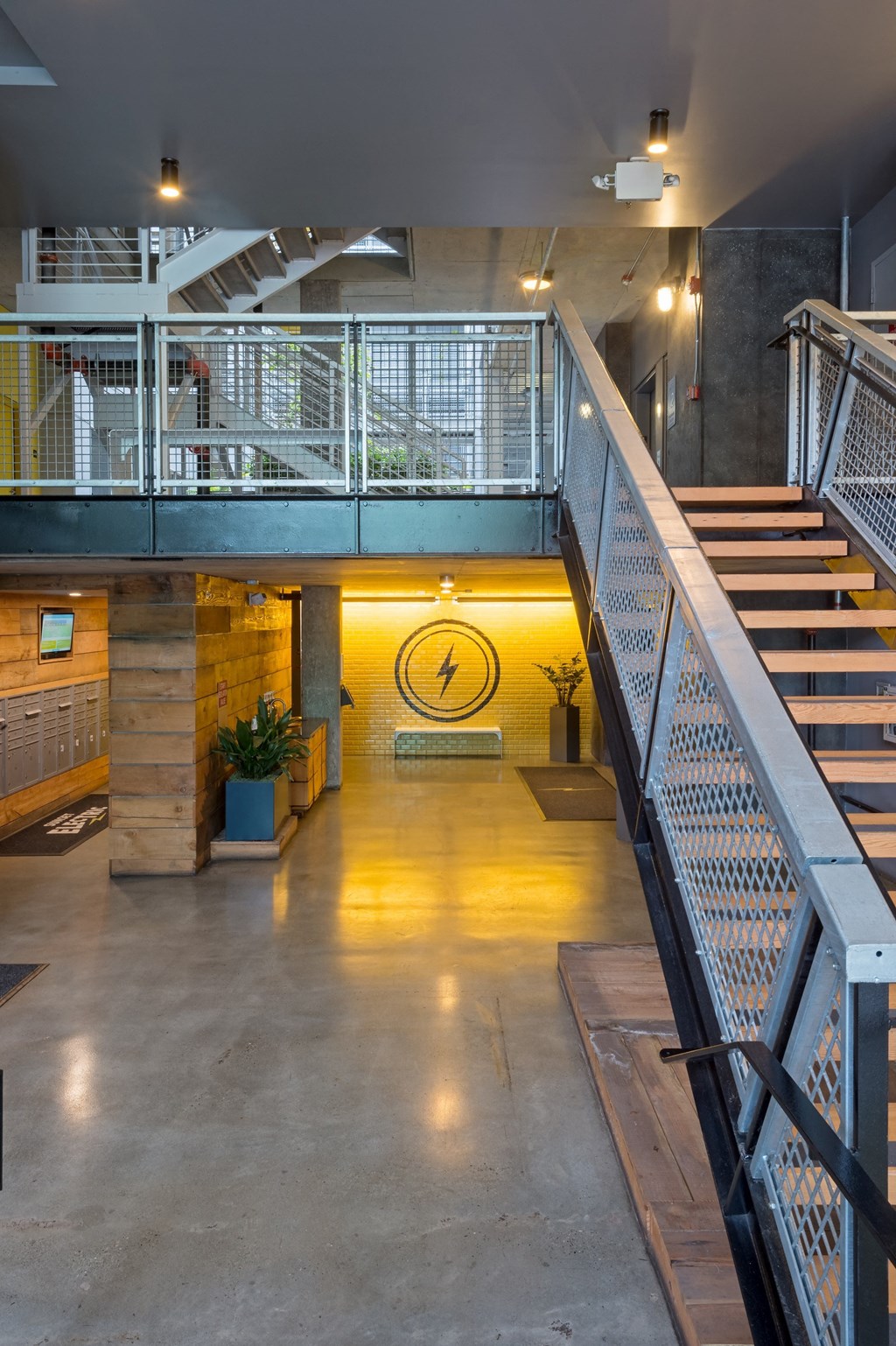 Sunset Electric Entrance and Mail Area