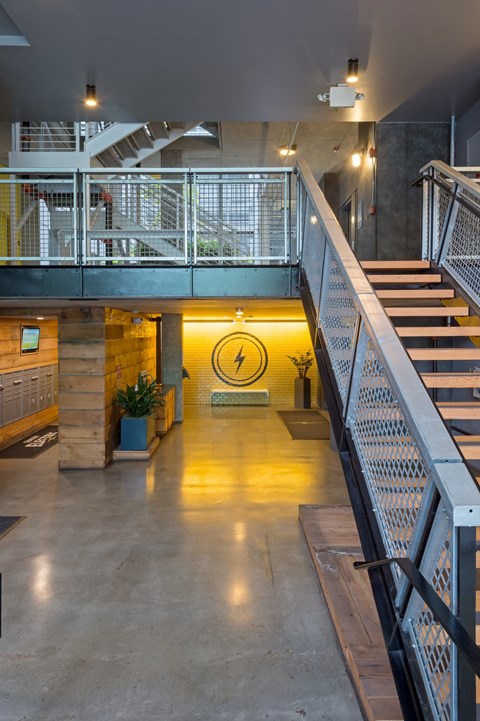 Sunset Electric Entrance and Mail Area