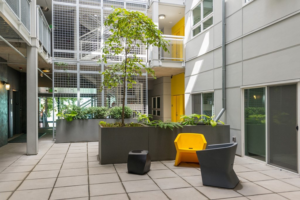 Sunset Electric Open Air Courtyard