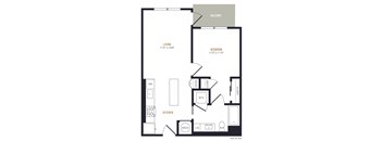 Alexan Gateway Apartments Floor Plan A2