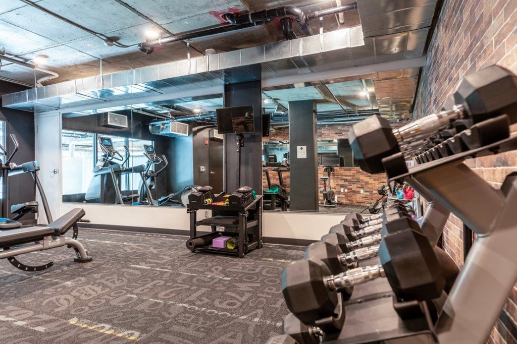 Alexan 100 Apartments Fitness Center