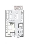 Southside Apartments A1 Floor Plan Southside Apartments A1 Floor Plan