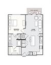 Southside Apartments A8 Floor Plan Southside Apartments A8 Floor Plan