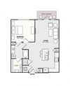 Southside Apartments A9 Floor Plan Southside Apartments A9 Floor Plan
