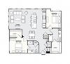 Southside Apartments B3 Floor Plan Southside Apartments B3 Floor Plan