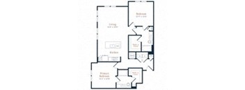 a floor plan of a house