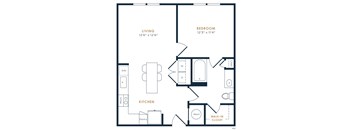 Allora District Apartments Floor Plan A1
