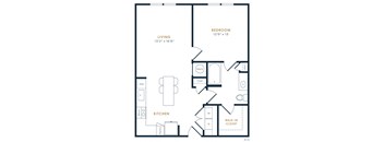 vAllora District Apartments Floor Plan A2