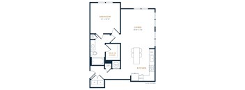 Allora District Apartments Floor Plan A3