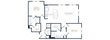 Allora District Apartments Floor Plan B2