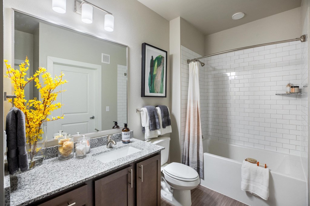 Allora New Forest Apartments Model Bathroom