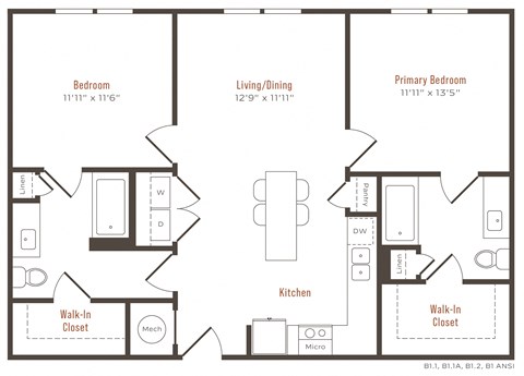 a floor plan of a house with a bedroom and a living room