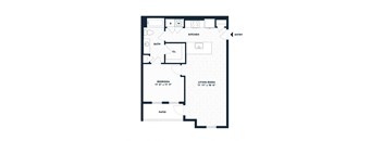 Alta Center Point Apartments in San Marcos, Texas A1 Floor Plan