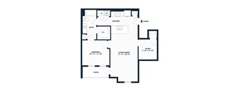 Alta Center Point Apartments in San Marcos, Texas A4 Floor Plan