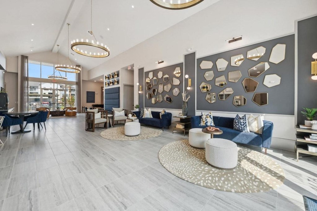 Alta Center Point Apartments in San Marcos, Texas Clubhouse Lounge