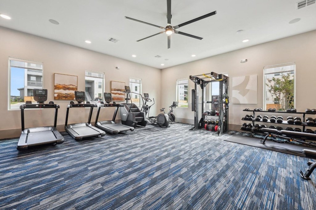 Alta Center Point Apartments in San Marcos, Texas Fitness Center