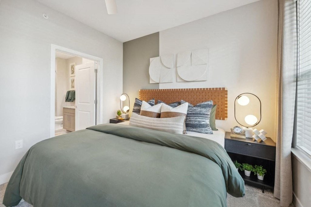 Alta Center Point Apartments in San Marcos, Texas Model Bedroom
