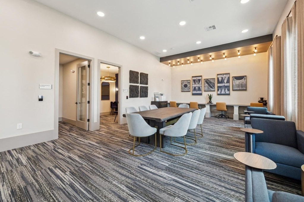 Alta Center Point Apartments in San Marcos, Texas Clubhouse Lounge