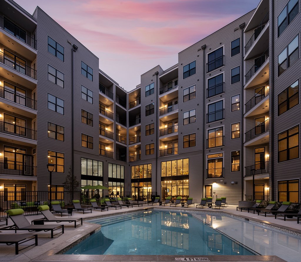 Alton East Pool Dusk