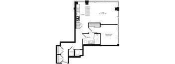 Alton District Luxury Apartments in Washington, DC A115 Floor Plan