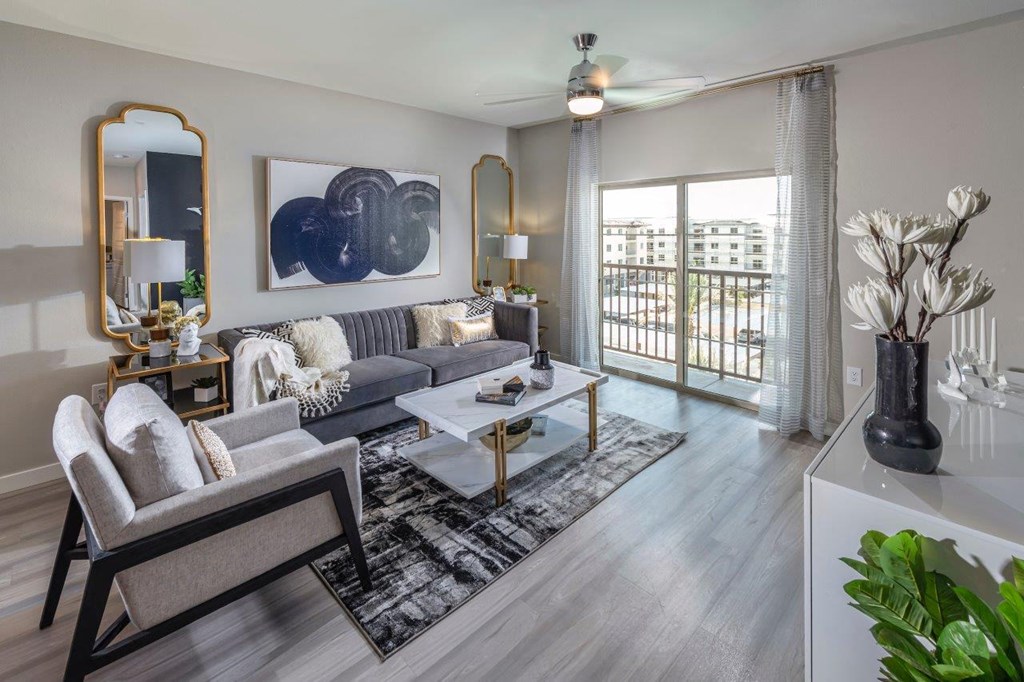 Alton Southern Highlands Apartments in Las Vegas, Nevada Model Living Room
